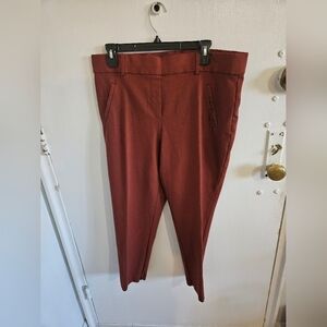 Jules And Leopolds Women's Brown Dress Pants